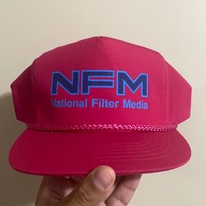 Vintage National Filter Media SnapBack Hat